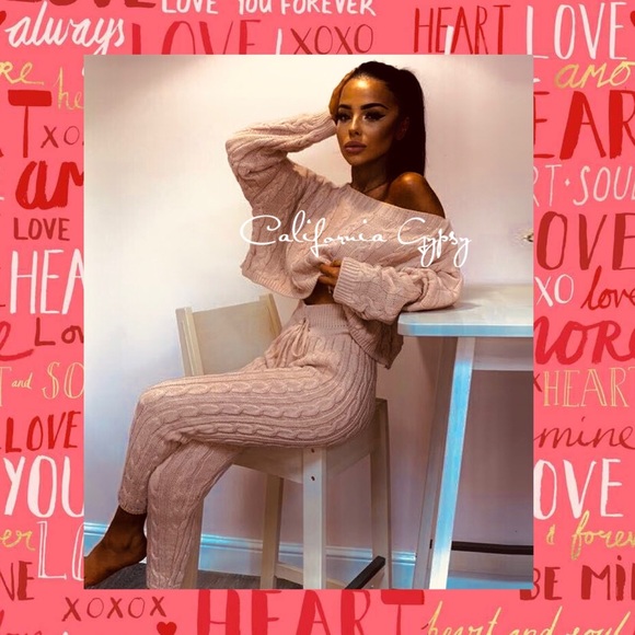 Knit 2 Pcs Loungewear Set - Picture 6 of 10